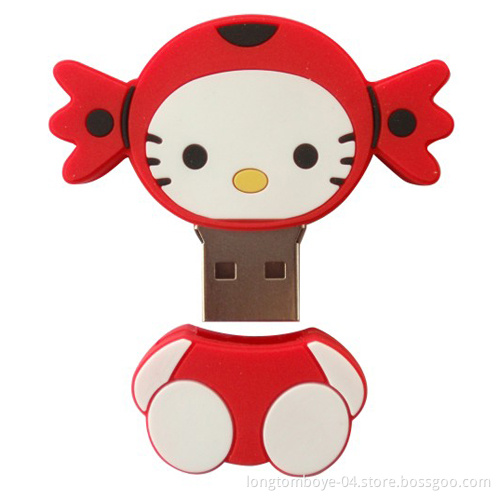 Cartoon Cute Cat USB Flash Drive